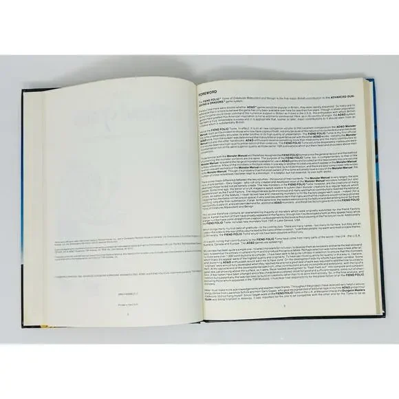 Advanced Dungeons & Dragons Fiend Folio RPG AD&D TSR 1981 #2012